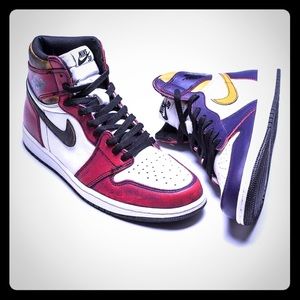 jordan 1 defiant lakers